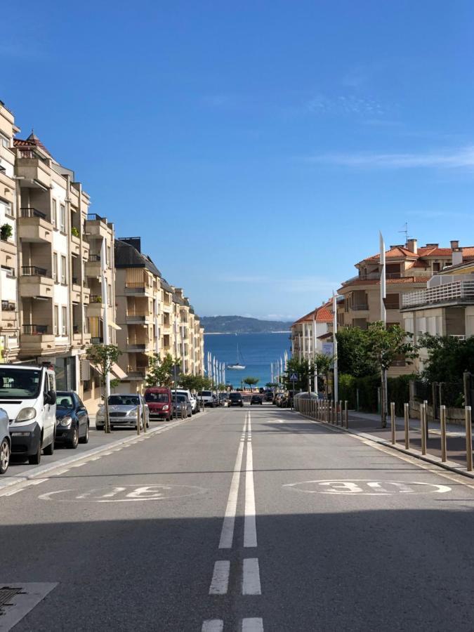 Trebol Junto A Playa Silgar Apartment Sanxenxo Bagian luar foto