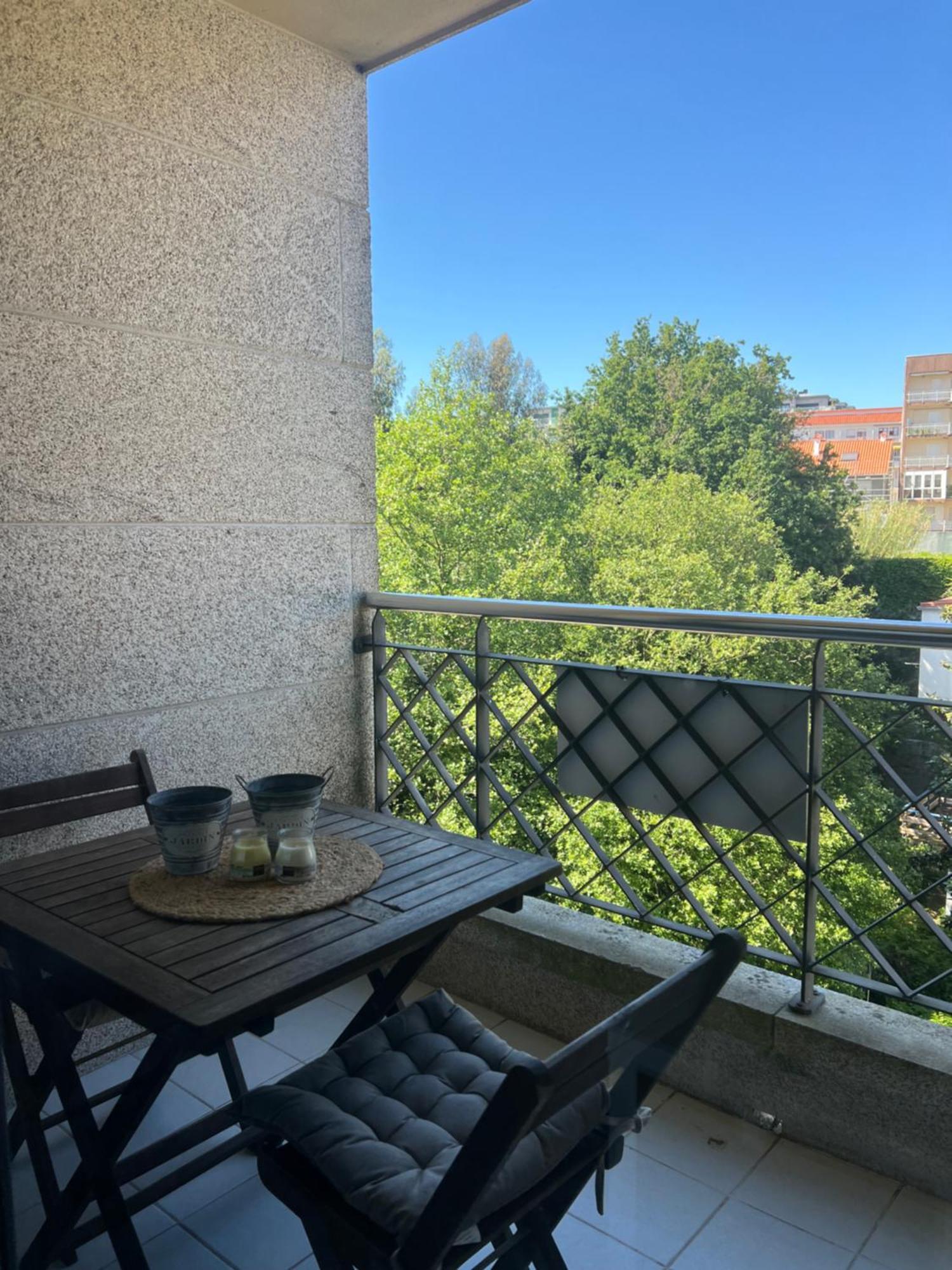 Trebol Junto A Playa Silgar Apartment Sanxenxo Bagian luar foto